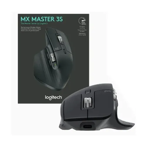 Logitech Wireless Gaming Mouse MX MASTER 3S Black