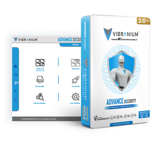 Vibranium Advance Security Antivirus 1 User 1 Year