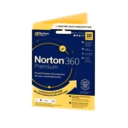 Norton 360 Premium Total Security 10 User 1 Year